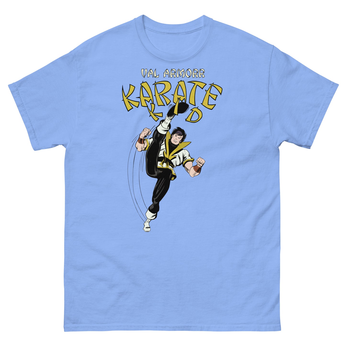 Val Armorr Retro Comic Book Martial Arts Hero Unisex Classic Tee