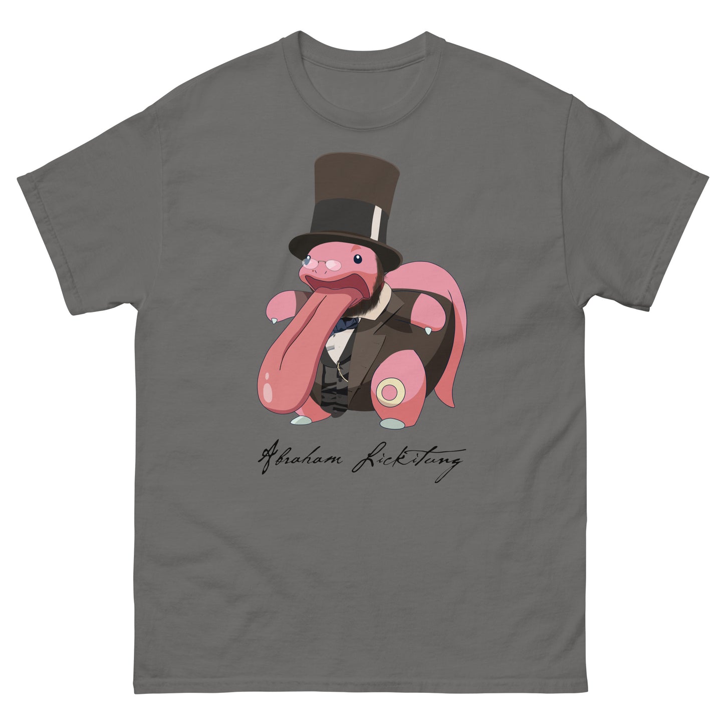 Aberoinga Lincoln Historical Anime Mash-Up Parody Tee