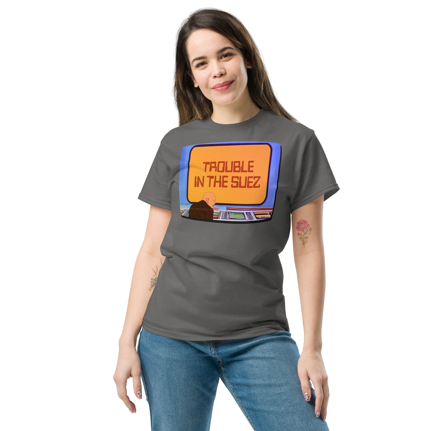 Trouble in the Suez Billy Joel Monitor Duty Parody Tee
