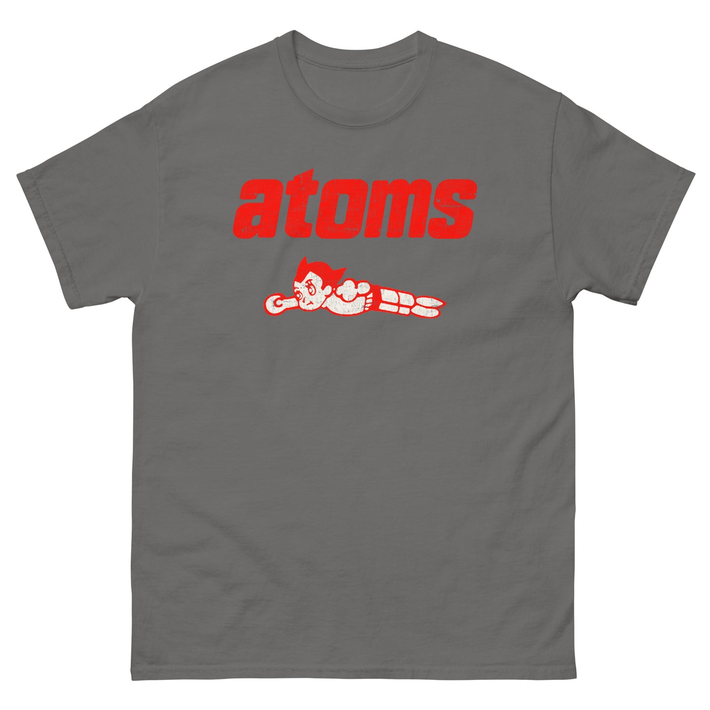 Sankei Atoms サンケイアトムズ Distressed Baseball Logo (Red) Classic Tee