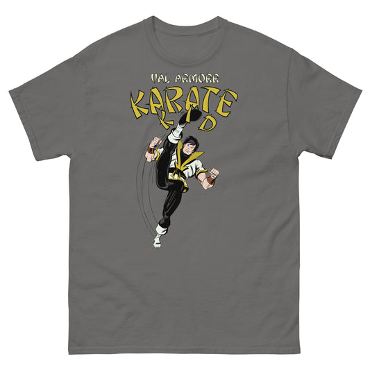 Val Armorr Retro Comic Book Martial Arts Hero Unisex Classic Tee