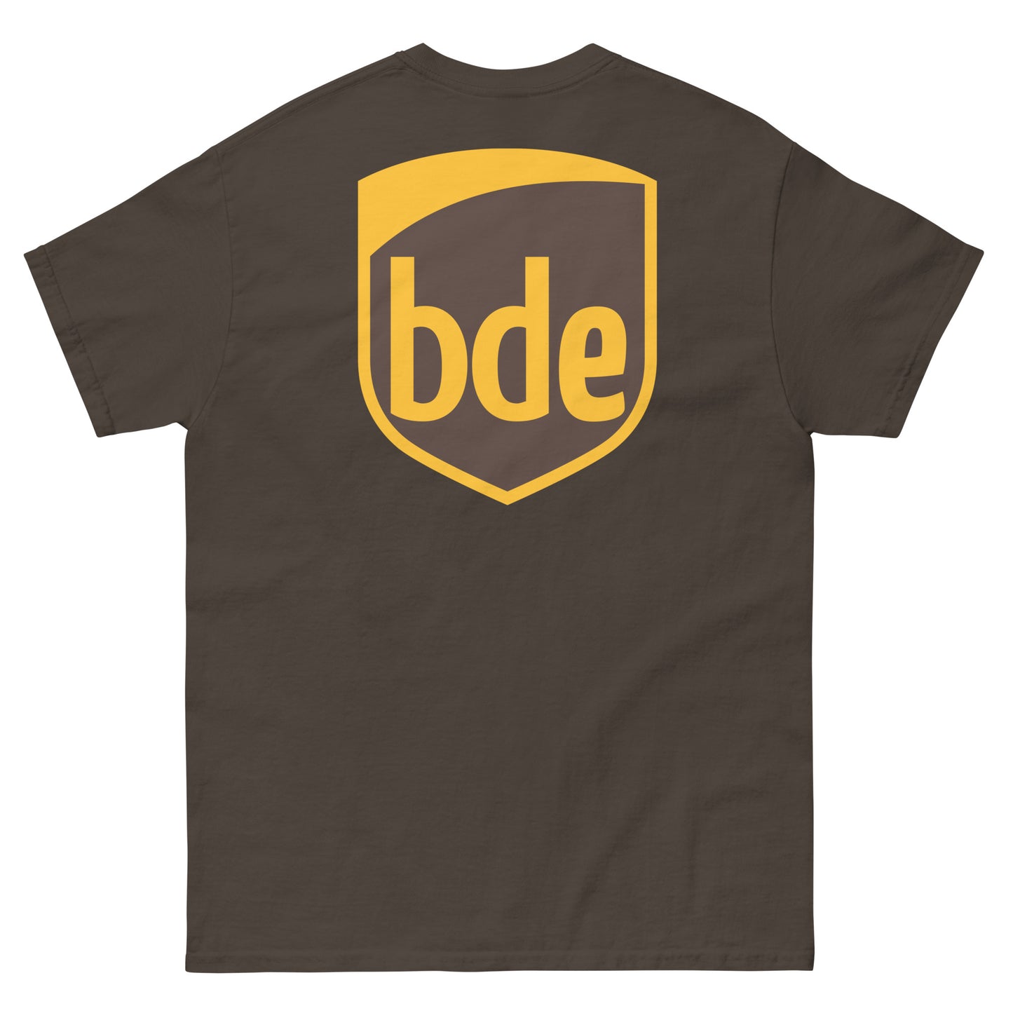 BDE Big Dick Energy Delivery Driver (Front & Back Print) Unisex Classic T-Shirt