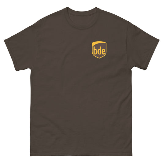 BDE Big Dick Energy Delivery Driver (Front & Back Print) Unisex Classic T-Shirt