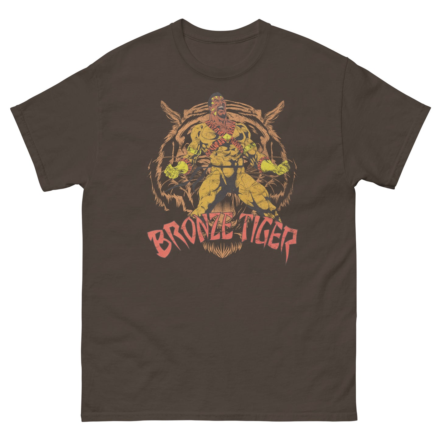 Bronze Tiger Retro Martial Arts Unisex Classic Comic Book Tee