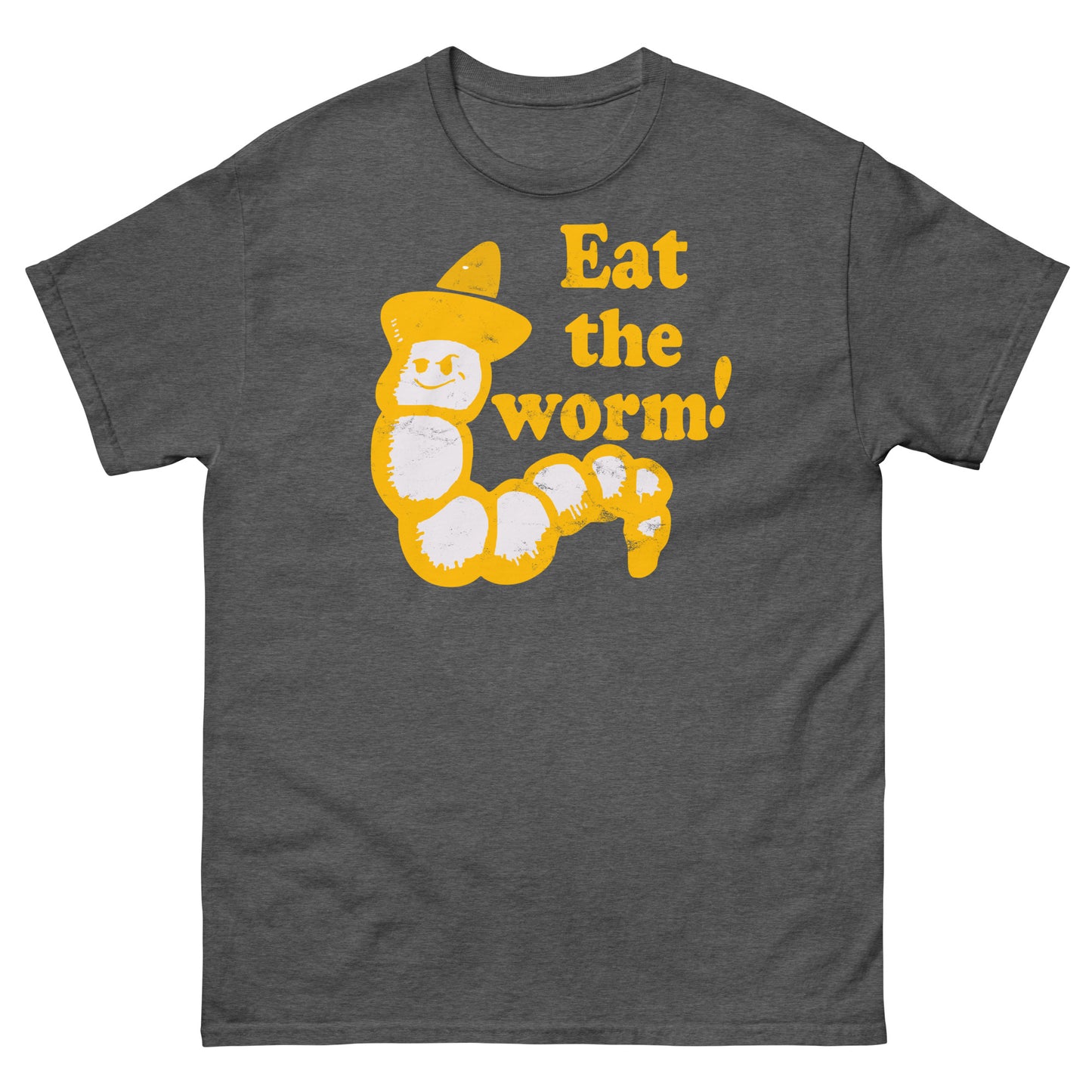 Eat the Worm! Mezcal with Back Print | As Worn by Axl Rose Authentic Distressed Tequila Tee