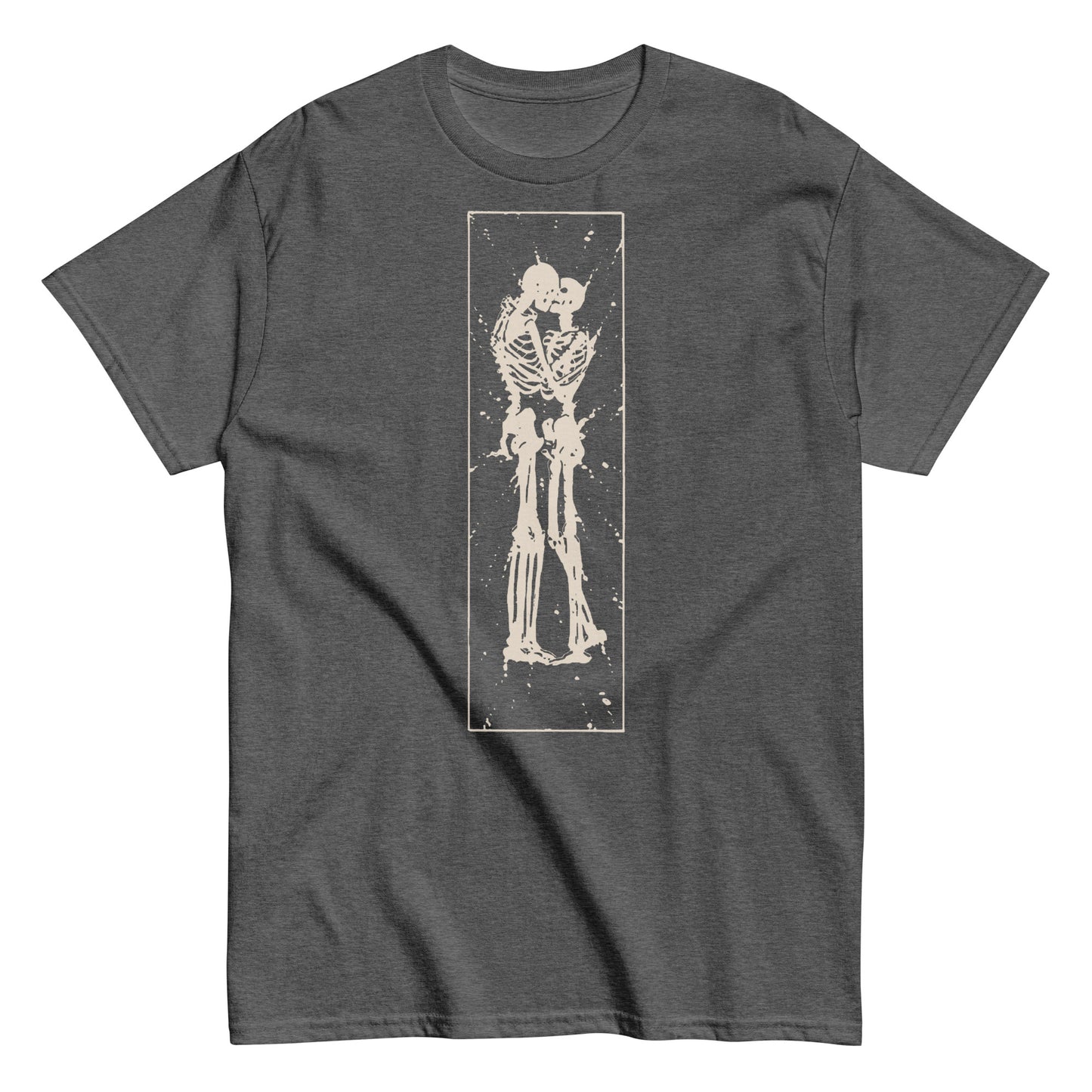 Watchmen-Inspired Skeletons Nuclear Kiss (Bone White) Classic Tee