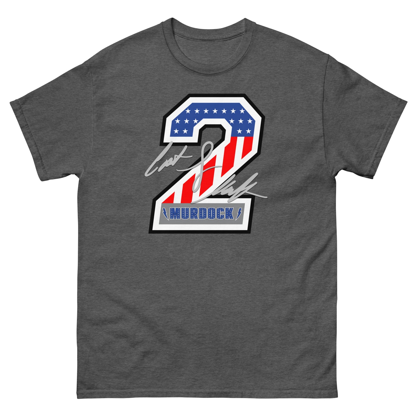 Captain Lance Murdock Patriotic Stuntman #2 with Signature Unisex Cosplay Tee