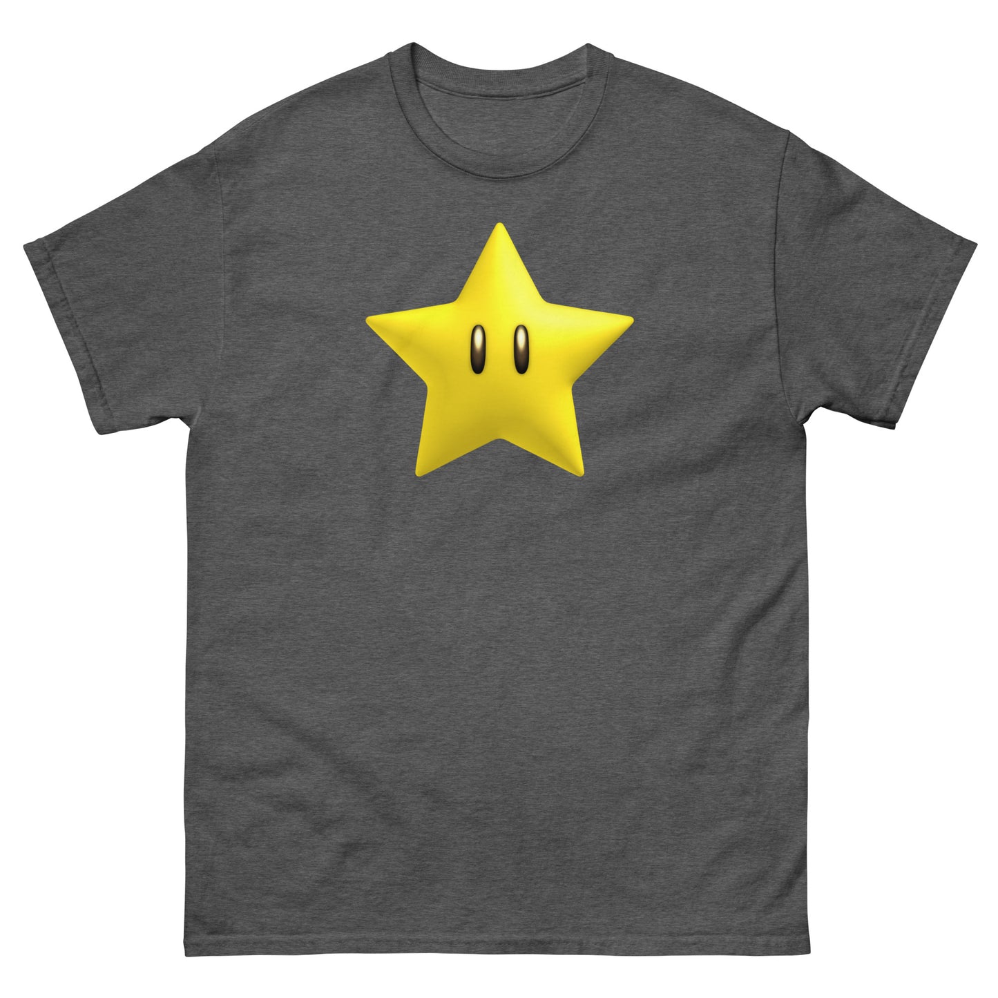 Video Game Yellow Power Star Unisex Classic Tee