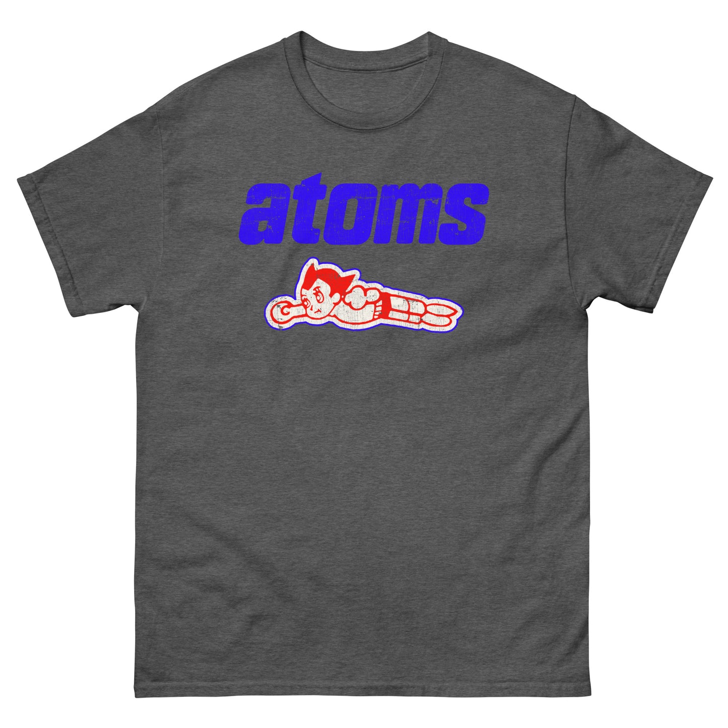 Sankei Atoms サンケイアトムズ Distressed Baseball Logo (Red, White and Blue) Classic Tee