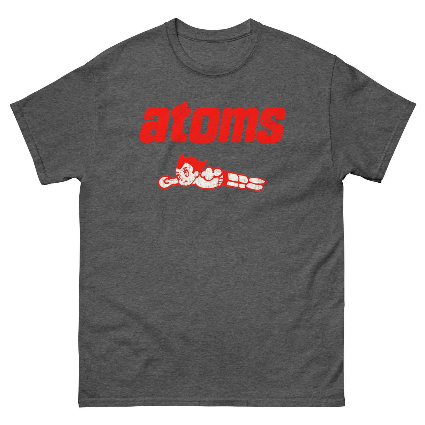 Sankei Atoms サンケイアトムズ Distressed Baseball Logo (Red) Classic Tee