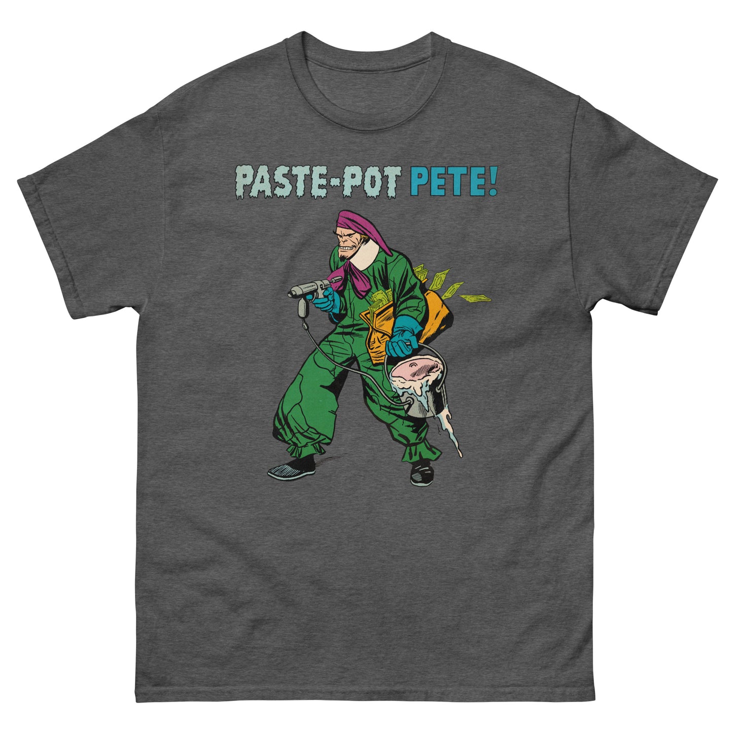 Paste-Pot Pete Halftone Vintage Comic Book Villain Unisex Classic Tee