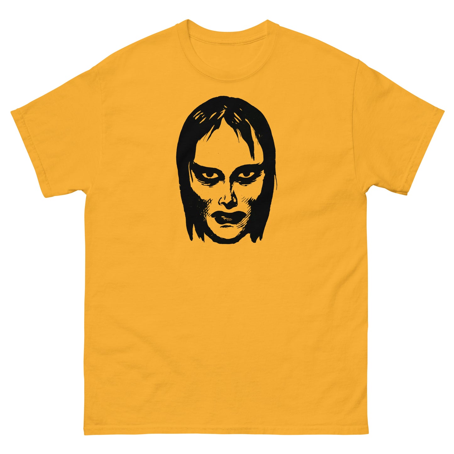 Vampire Girl Mask | Vintage Comic Book Ad Horror Halloween Unisex Classic Tee