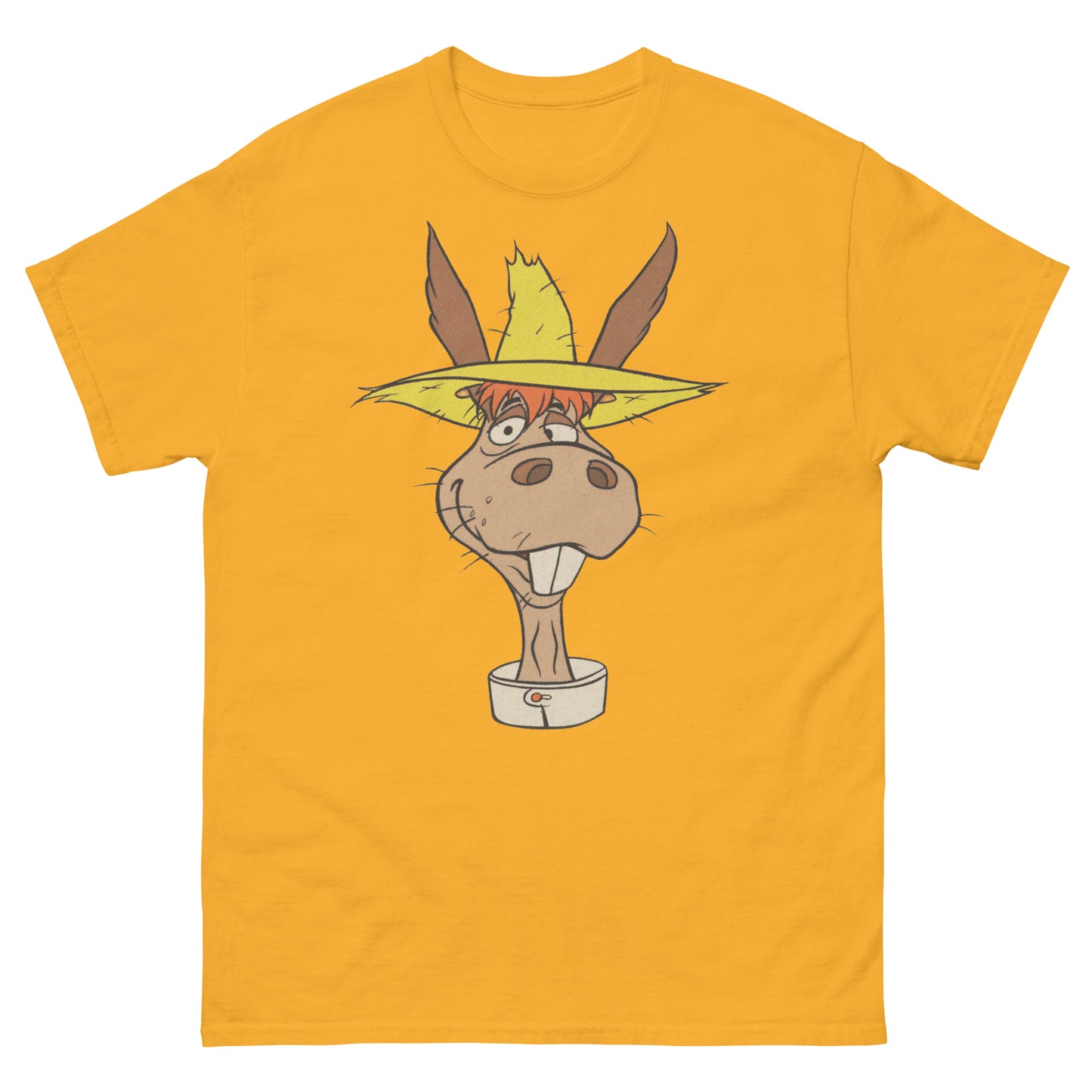 Hee Haw Donkey Vintage Screenprint Country Music Mascot Unisex Classic Tee