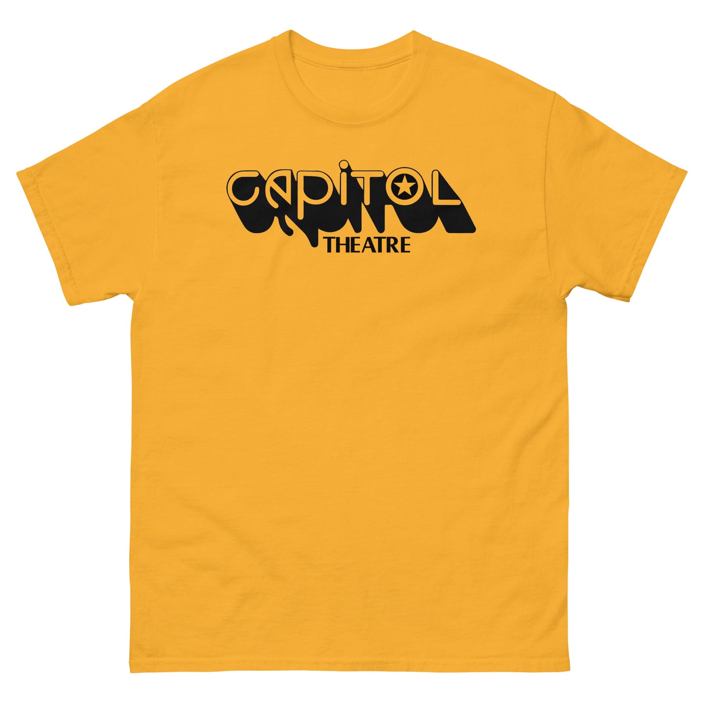 Capitol Theatre of Passaic, NJ (Black) Venue | As Worn by Joey Ramone  Distressed Unisex Classic Tee