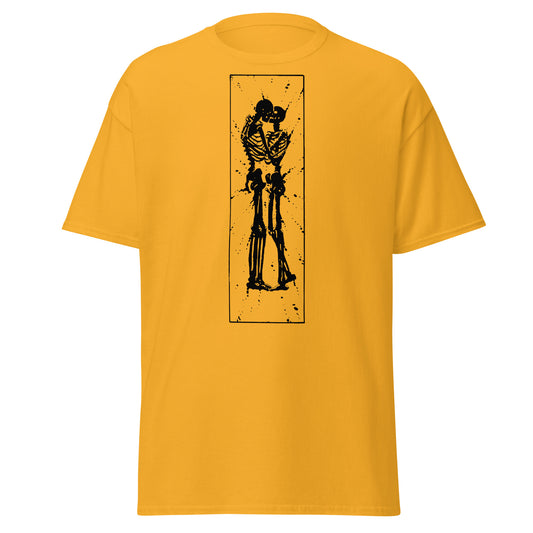 Watchmen-Inspired Skeletons Nuclear Kiss (Black) Classic Tee
