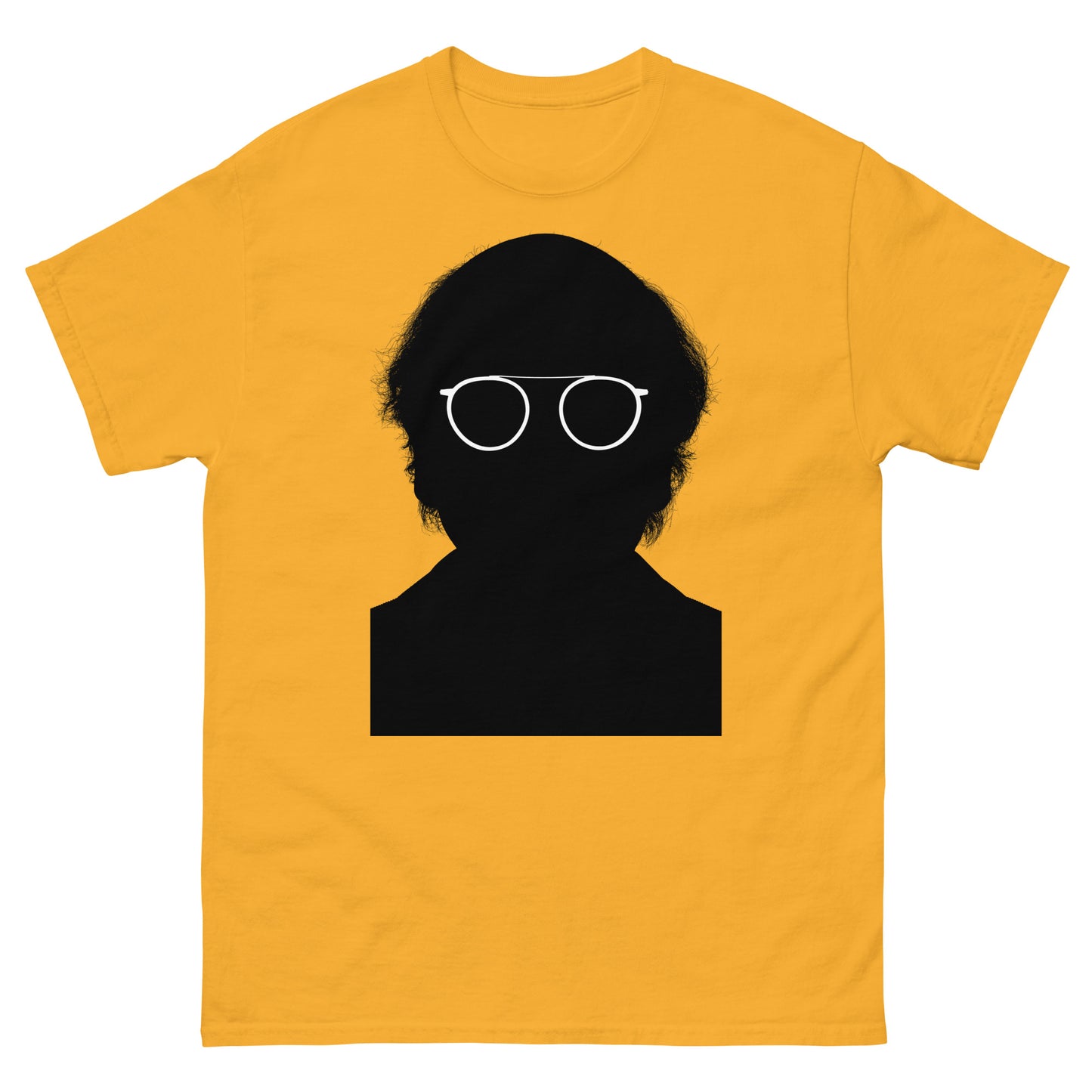 Cable Comic Curmudgeon Silhouette Glasses Icon Unisex Graphic Tee