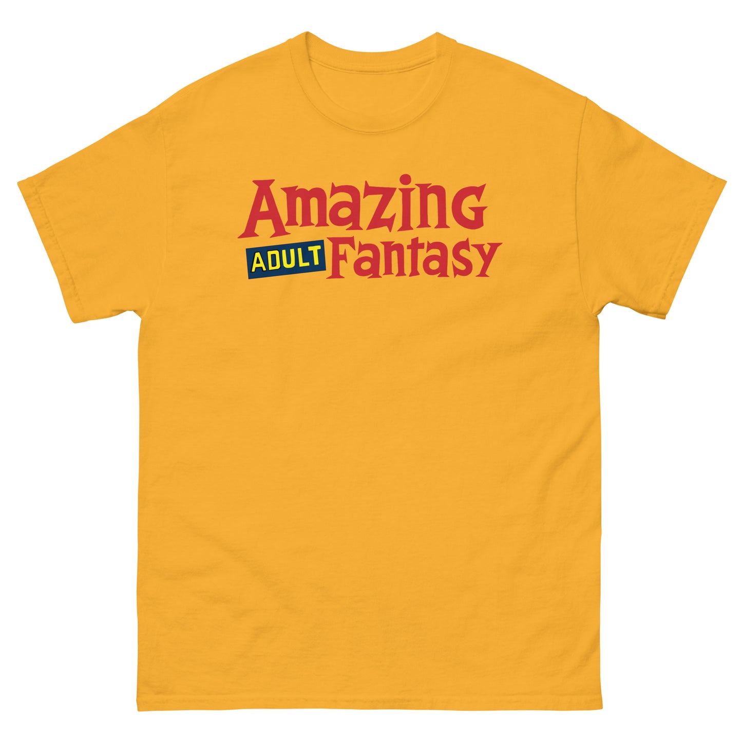 Amazing ADULT Fantasy Comic History Logo Unisex Classic Tee