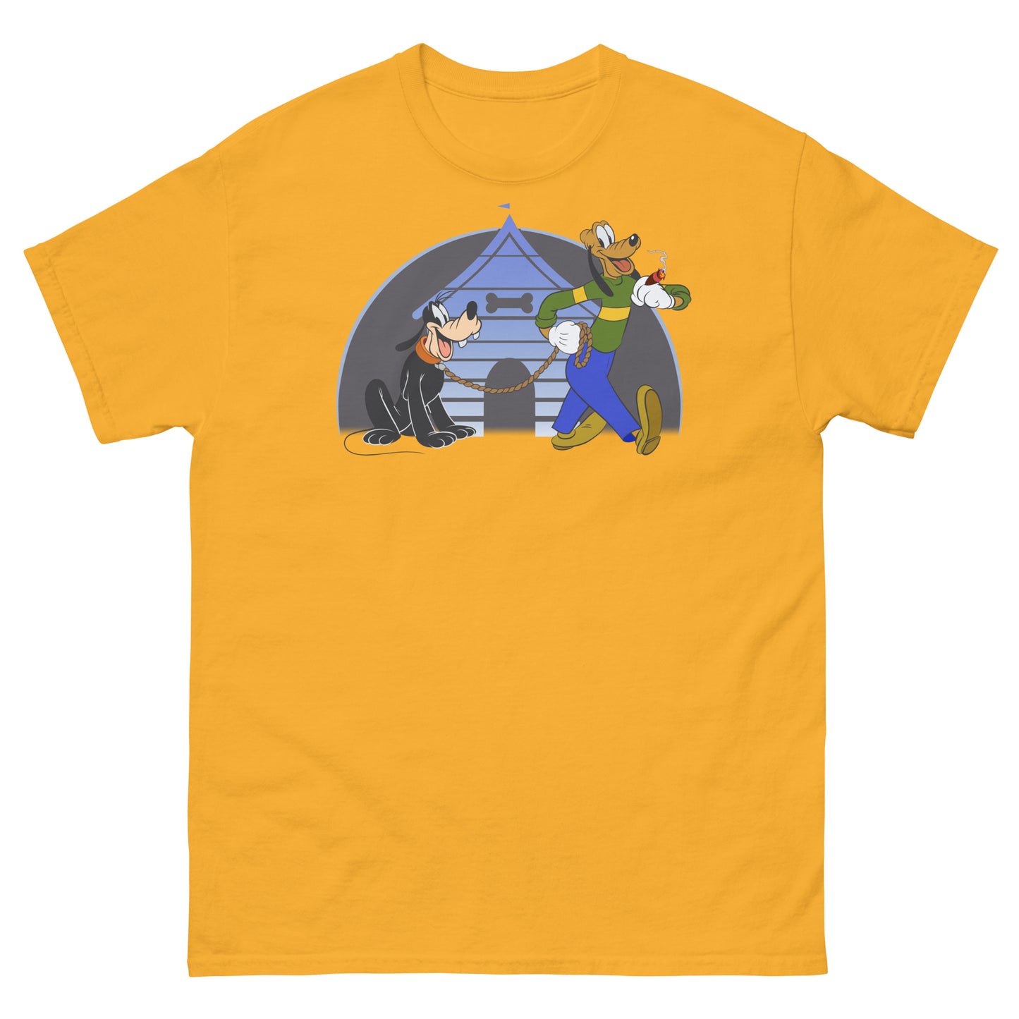 Freedom Is A State of Mind: Poofy & Gluto Role Reversal Unisex Classic Tee