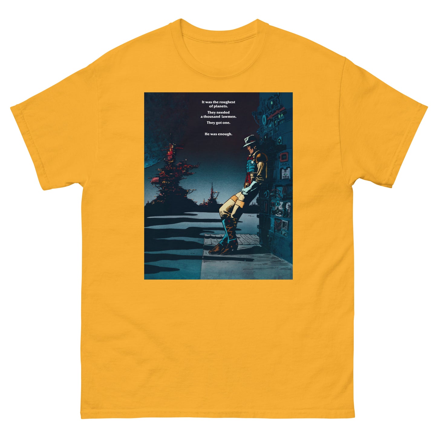 Space Marshall "He Was Enough" Animation Poster Unisex Classic T-Shirt