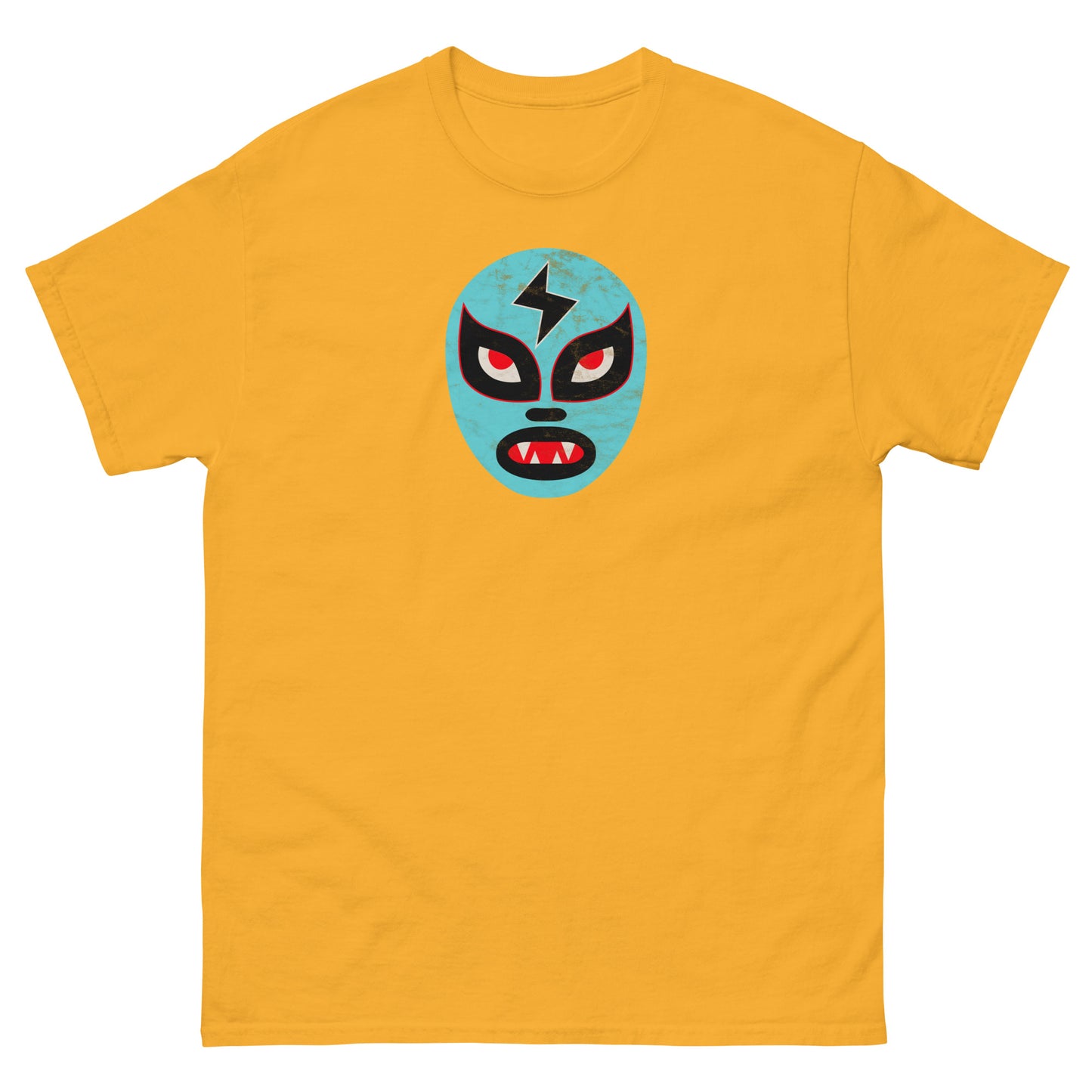 Lucha Libre Mask | As Worn by Noodle ヌードル Distressed Classic T-Shirt