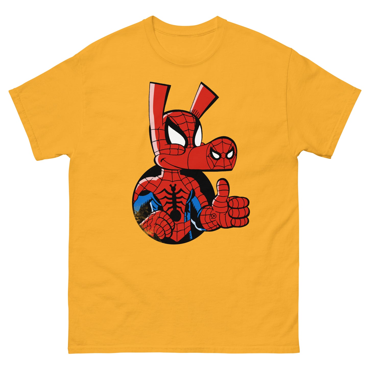 Ham Classic | Pete Porker | Distressed Comic Book Superhero Parody Unisex T-Shirt