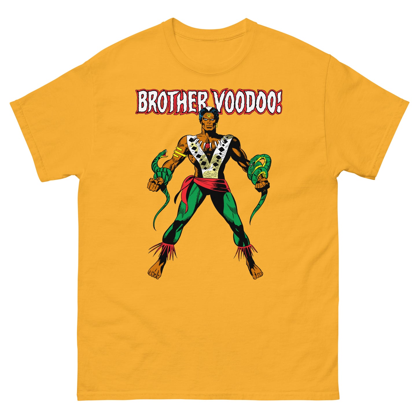 Brother Voodoo Haitain Houngan Classic Comic Book Unisex Tee