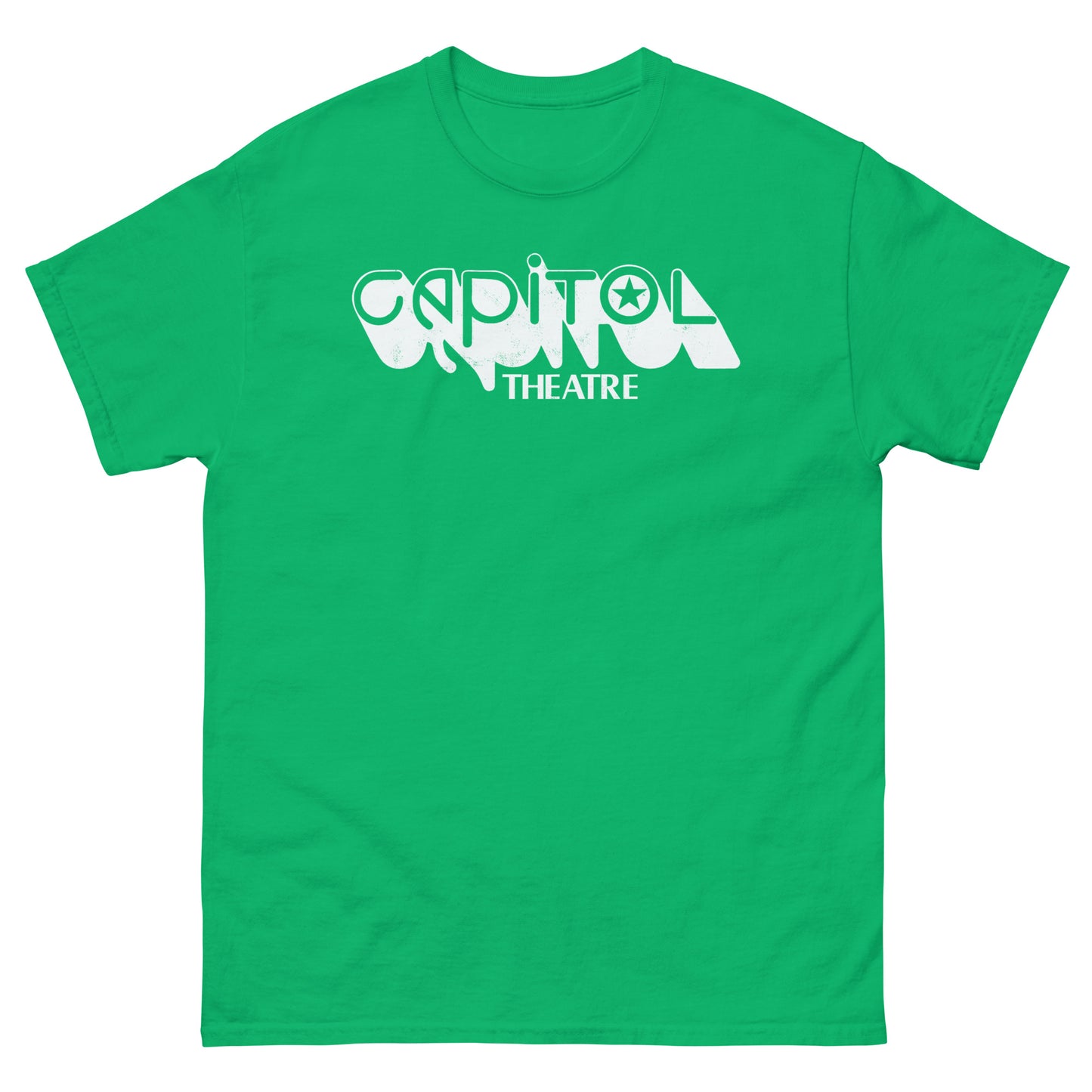 Capitol Theatre of Passaic, NJ (White) Venue | As Worn by Zac Efron Distressed Unisex Classic Tee
