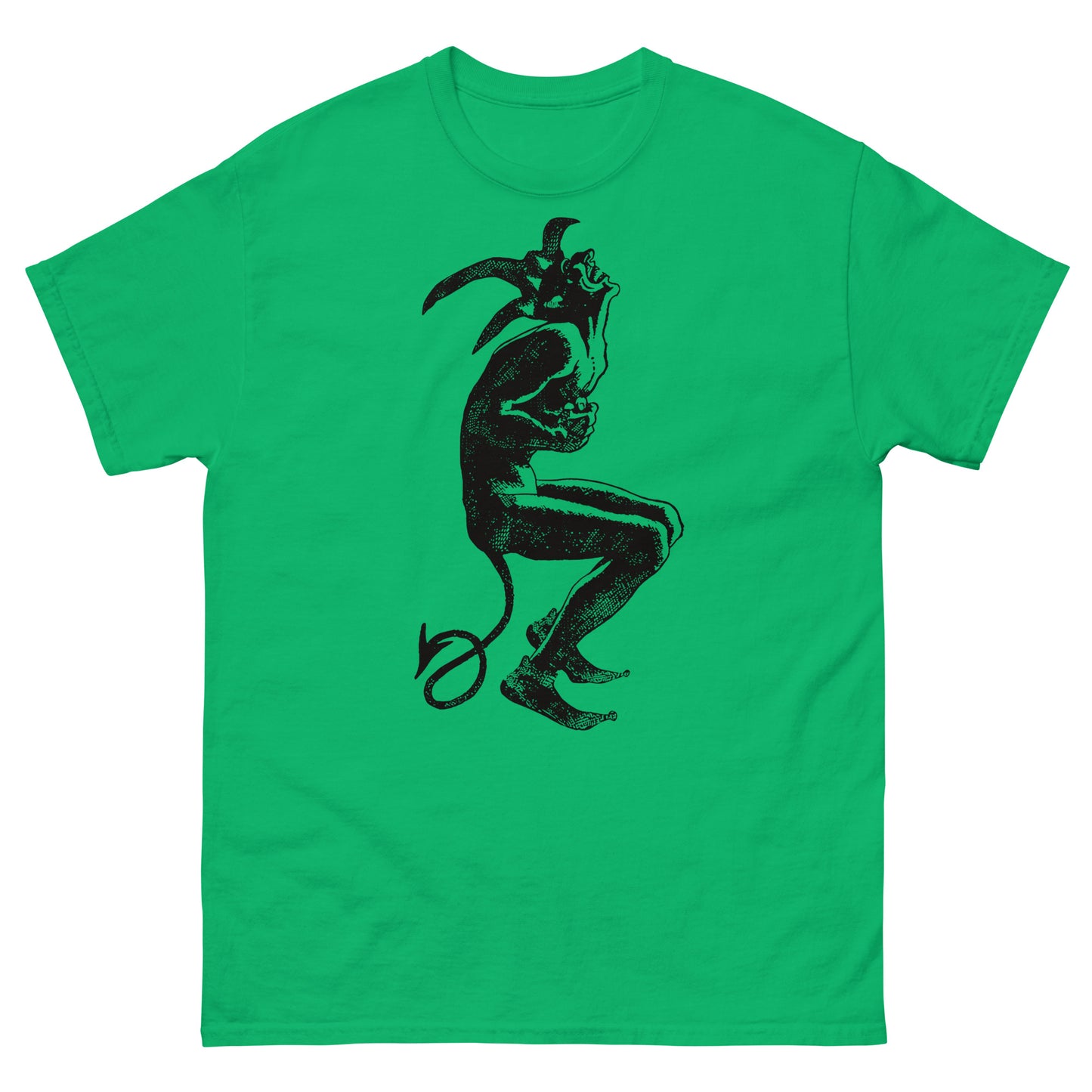 Poker Joker Card Wicked Delight Laughing Jester Devil Classic Unisex Tee