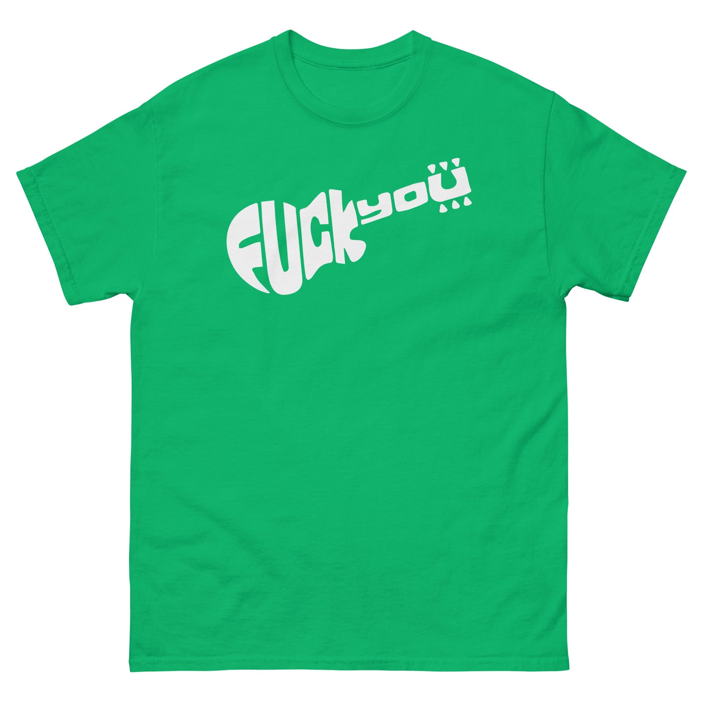 Fuck You Guitar Parody Tee As Worn by Slash | Monkees Logo Spoof Unisex Classic T-Shirt