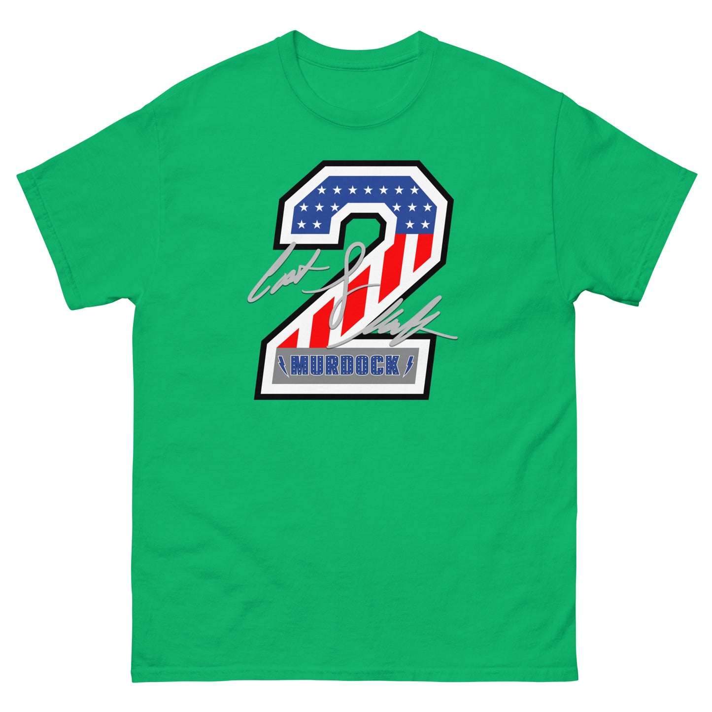 Captain Lance Murdock Patriotic Stuntman #2 with Signature Unisex Cosplay Tee