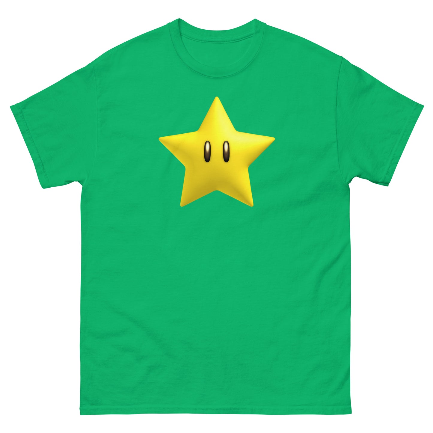 Video Game Yellow Power Star Unisex Classic Tee
