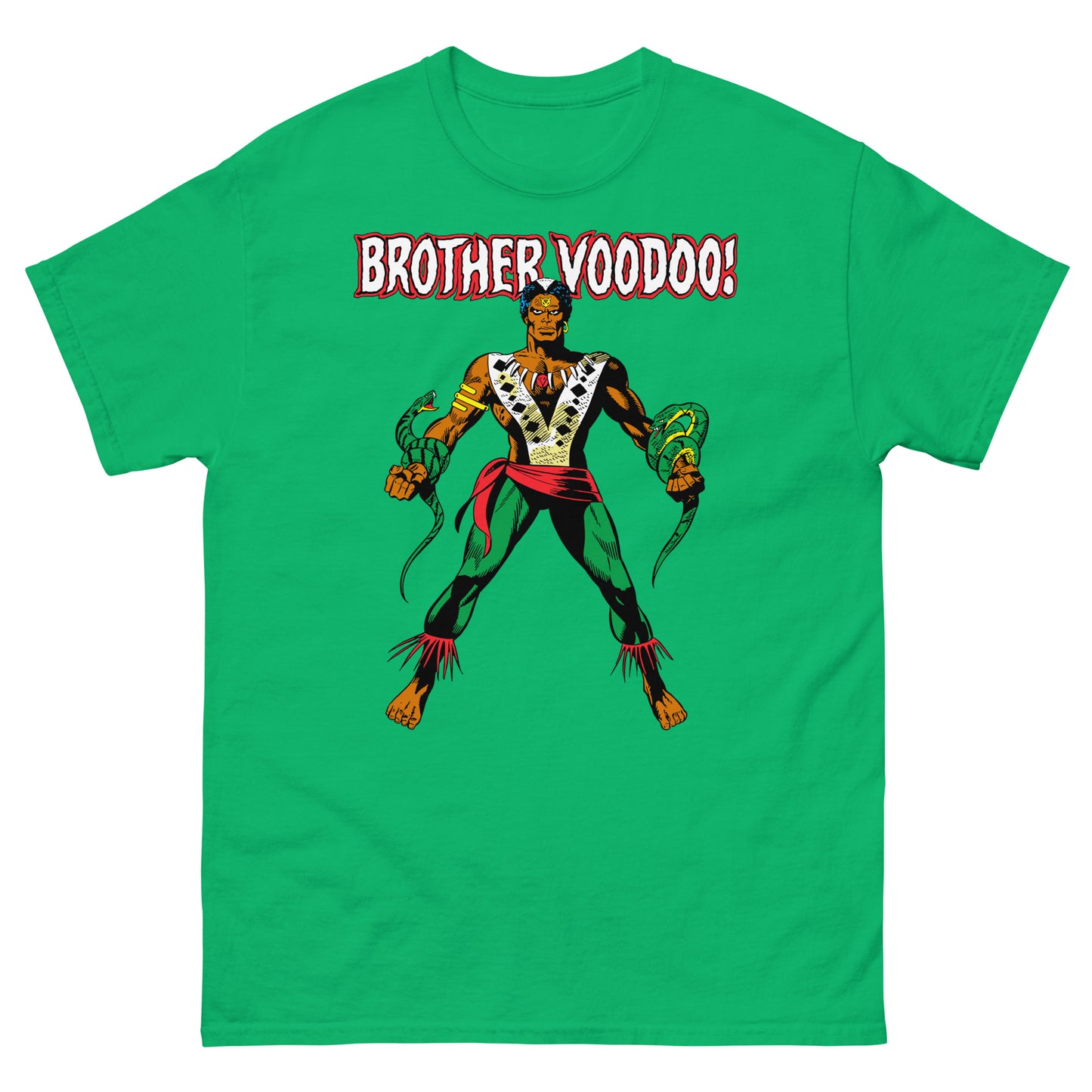 Brother Voodoo Haitain Houngan Classic Comic Book Unisex Tee