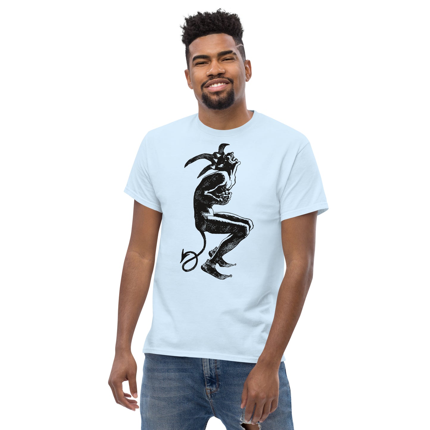 Poker Joker Card Wicked Delight Laughing Jester Devil Classic Unisex Tee