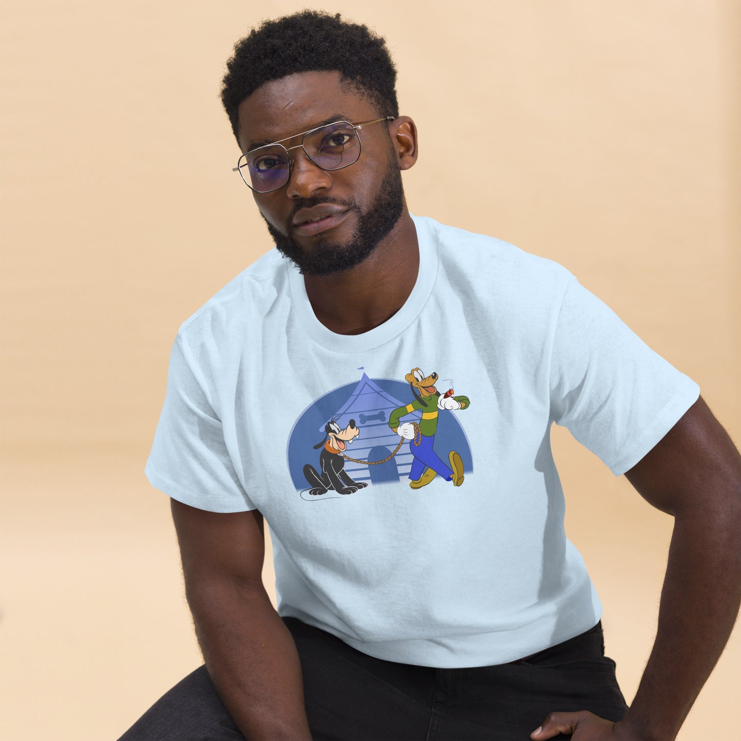 Freedom Is A State of Mind: Poofy & Gluto Role Reversal Unisex Classic Tee