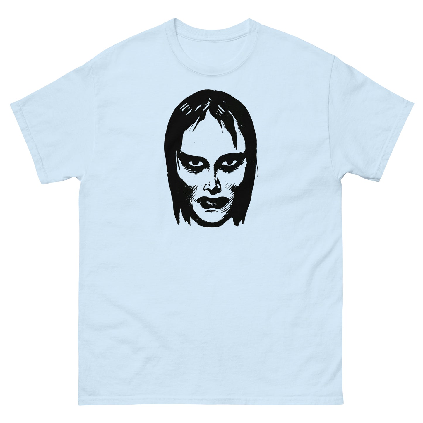 Vampire Girl Mask | Vintage Comic Book Ad Horror Halloween Unisex Classic Tee