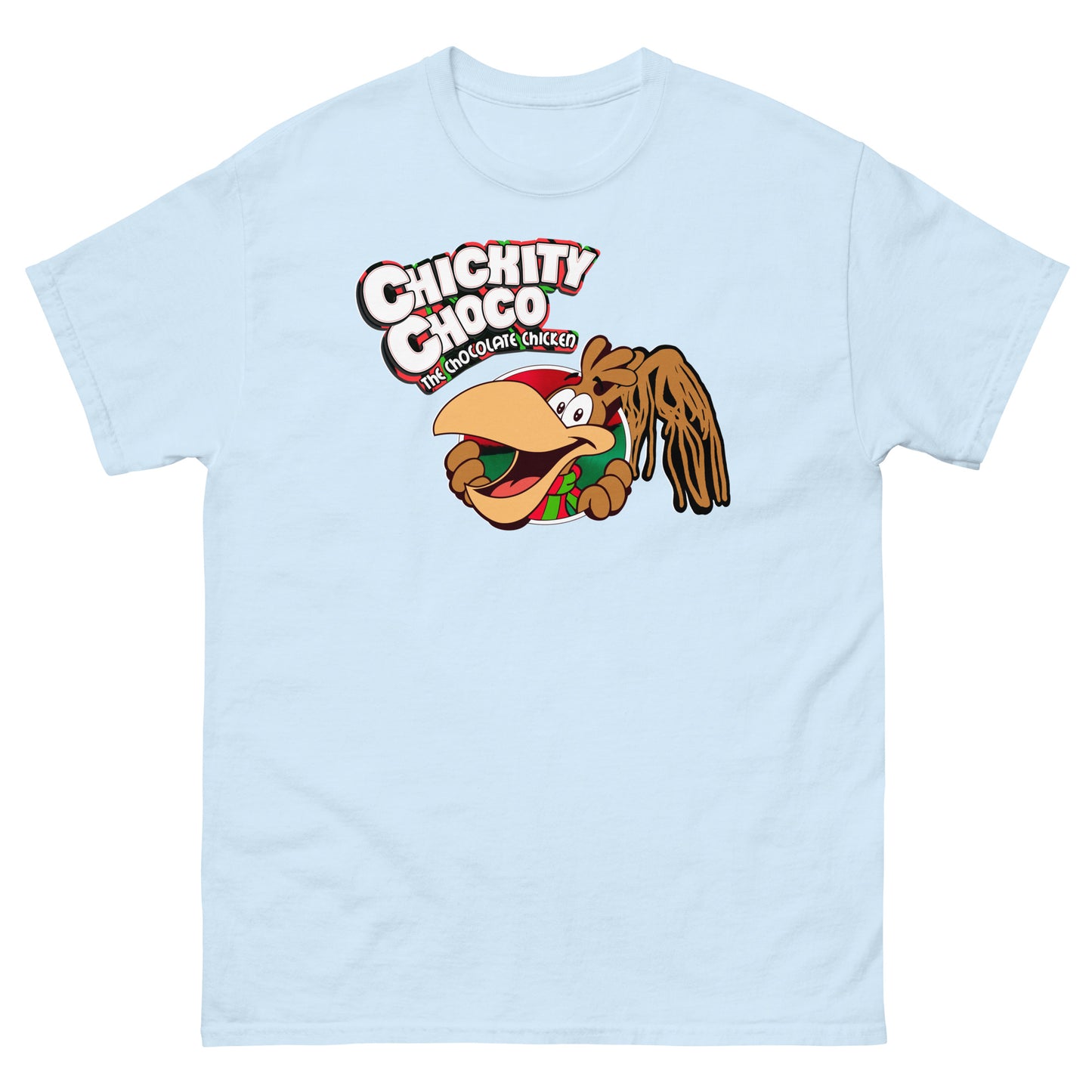 Chickity Choco the Chocolate Chicken | Hip-Hop Scenario Tribute T-Shirt Unisex Classic Tee