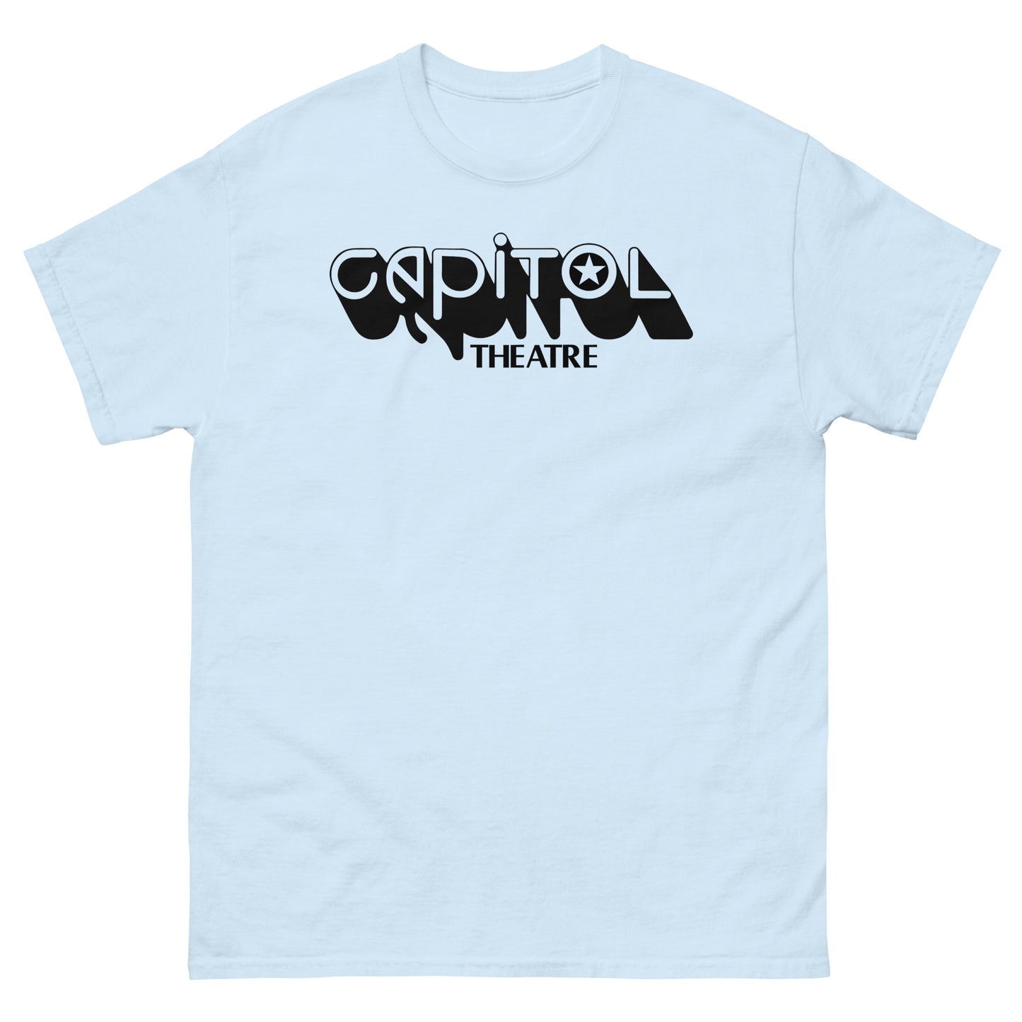 Capitol Theatre of Passaic, NJ (Black) Venue | As Worn by Joey Ramone  Distressed Unisex Classic Tee