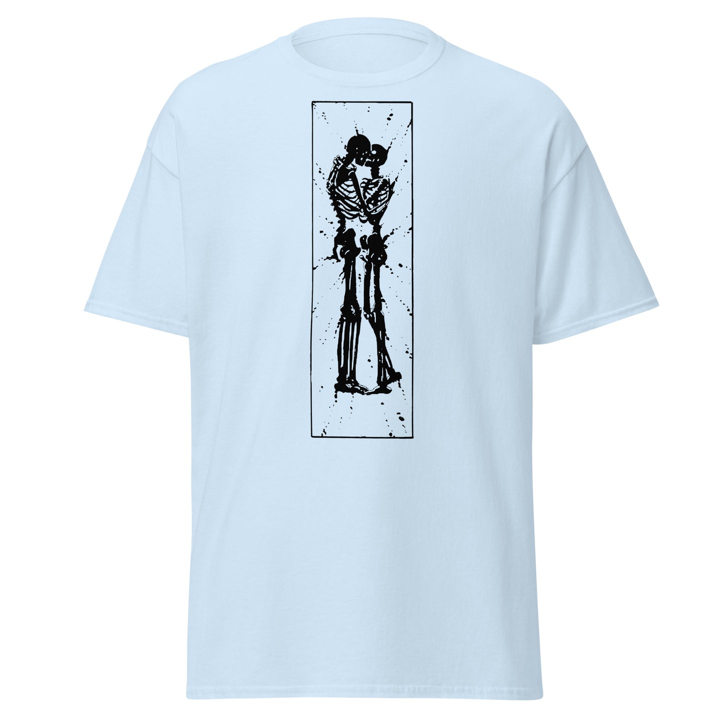 Watchmen-Inspired Skeletons Nuclear Kiss (Black) Classic Tee