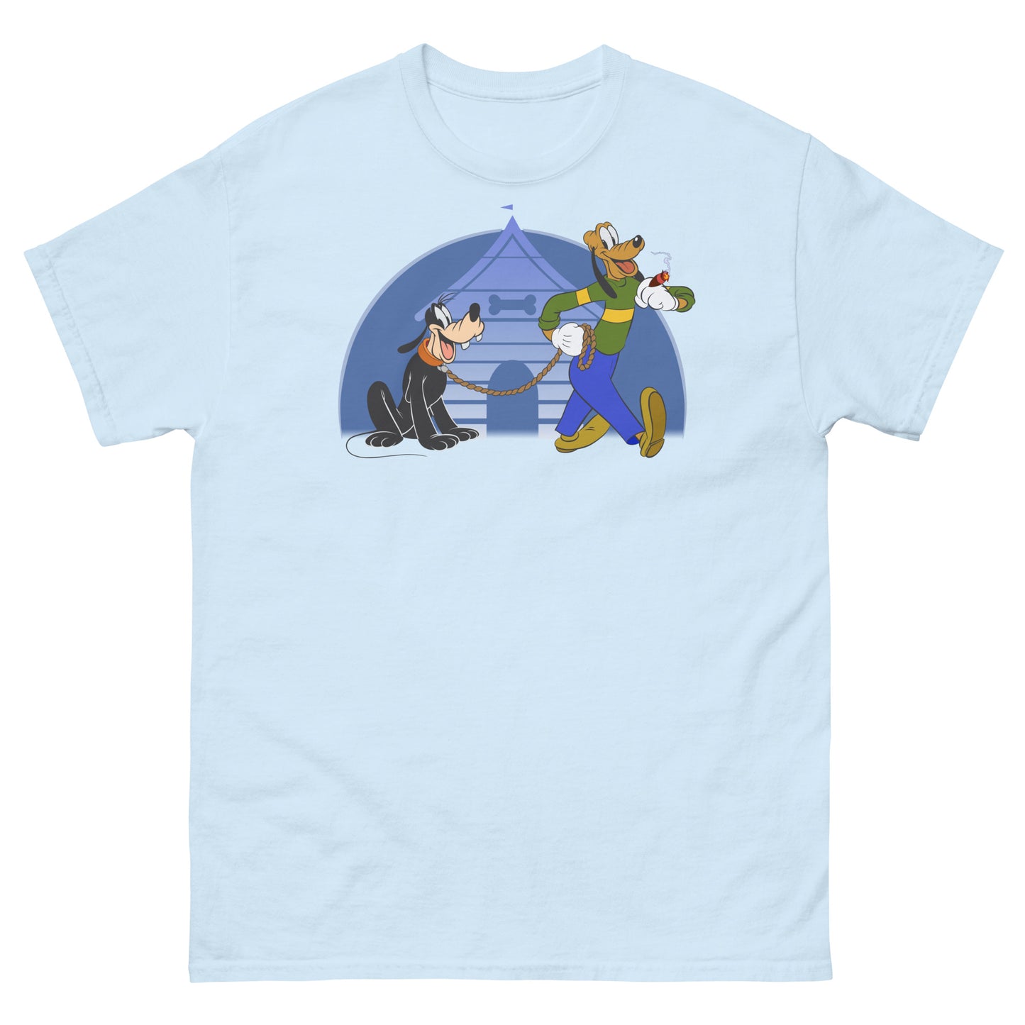 Freedom Is A State of Mind: Poofy & Gluto Role Reversal Unisex Classic Tee