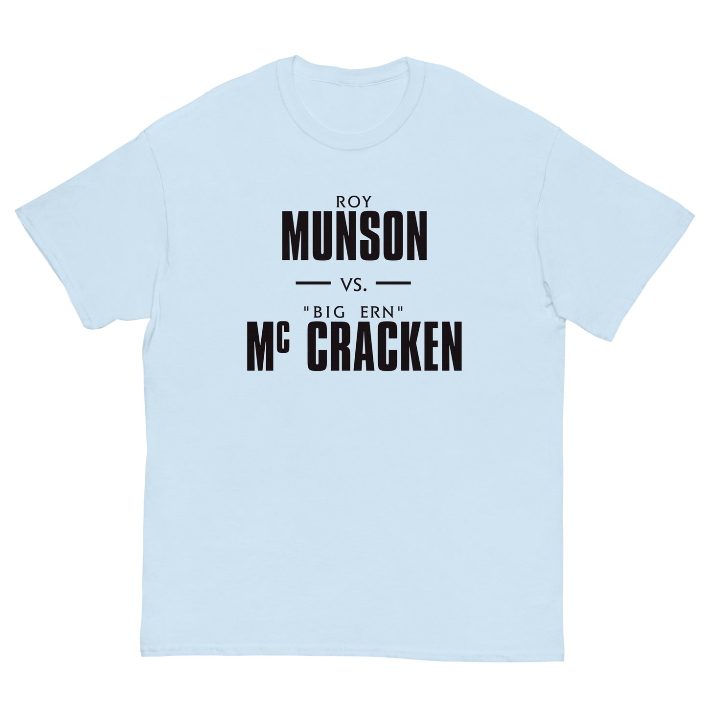 KINGPIN Roy Munson Vs. Big Ern McCracken $1,000,000 Dollar Reno Open Bowling Replica Cosplay | Front & Back Print Classic Tee
