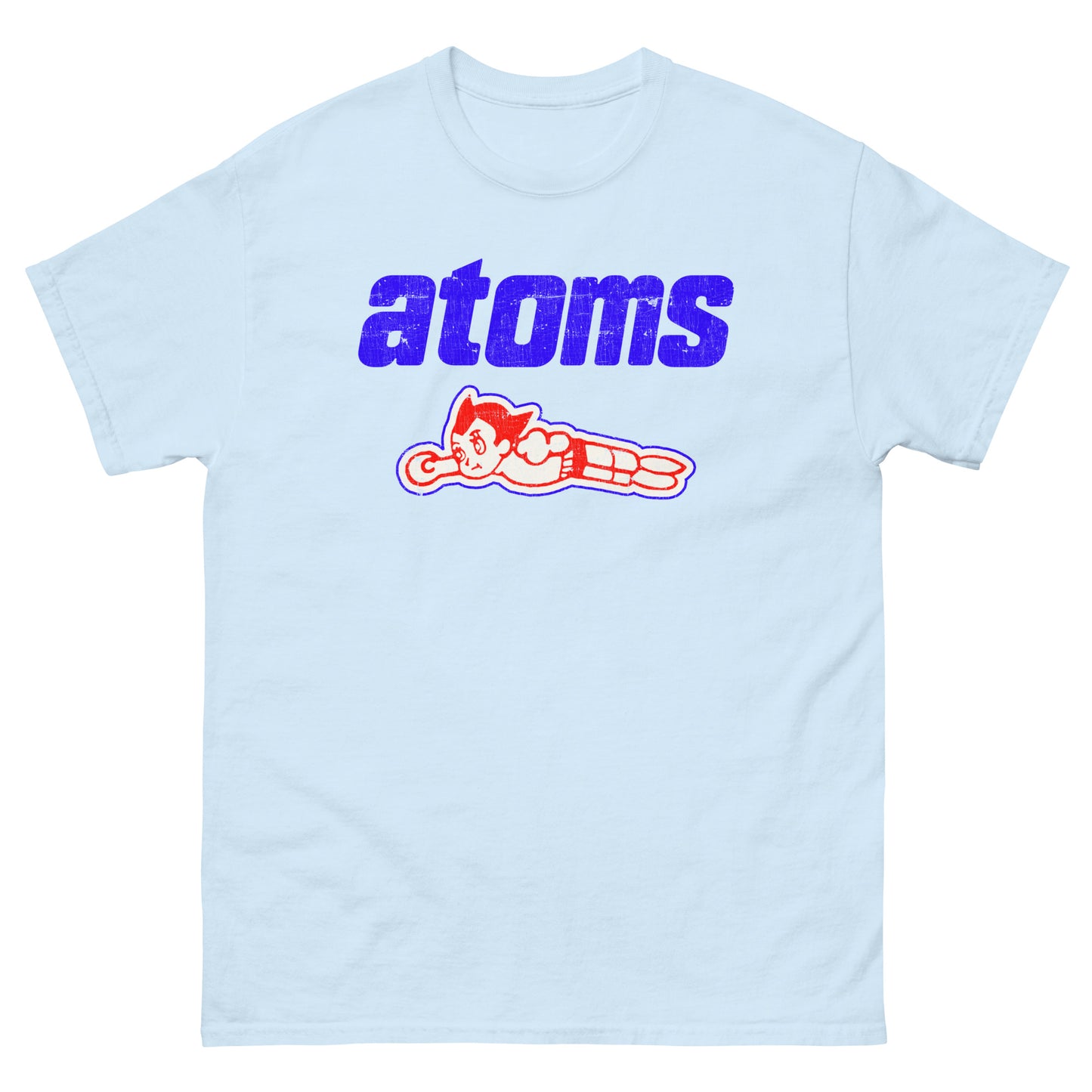 Sankei Atoms サンケイアトムズ Distressed Baseball Logo (Red, White and Blue) Classic Tee