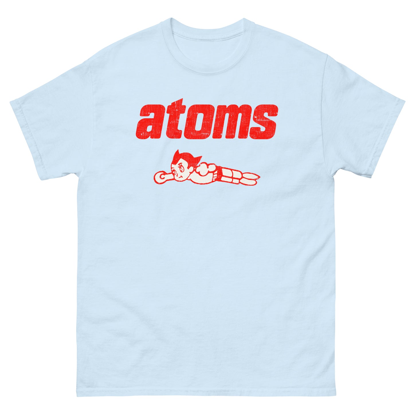 Sankei Atoms サンケイアトムズ Distressed Baseball Logo (Red) Classic Tee