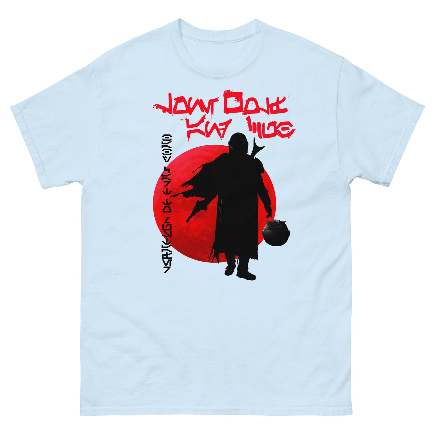 Baby Cart to Mustafar Samurai Style Sci-Fi Crossover Tee