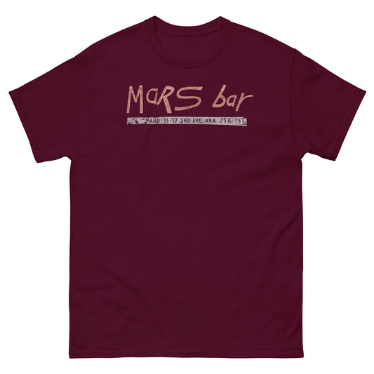 Mars Bar NYC Dive Bar Memorial Distressed Unisex Classic Tee