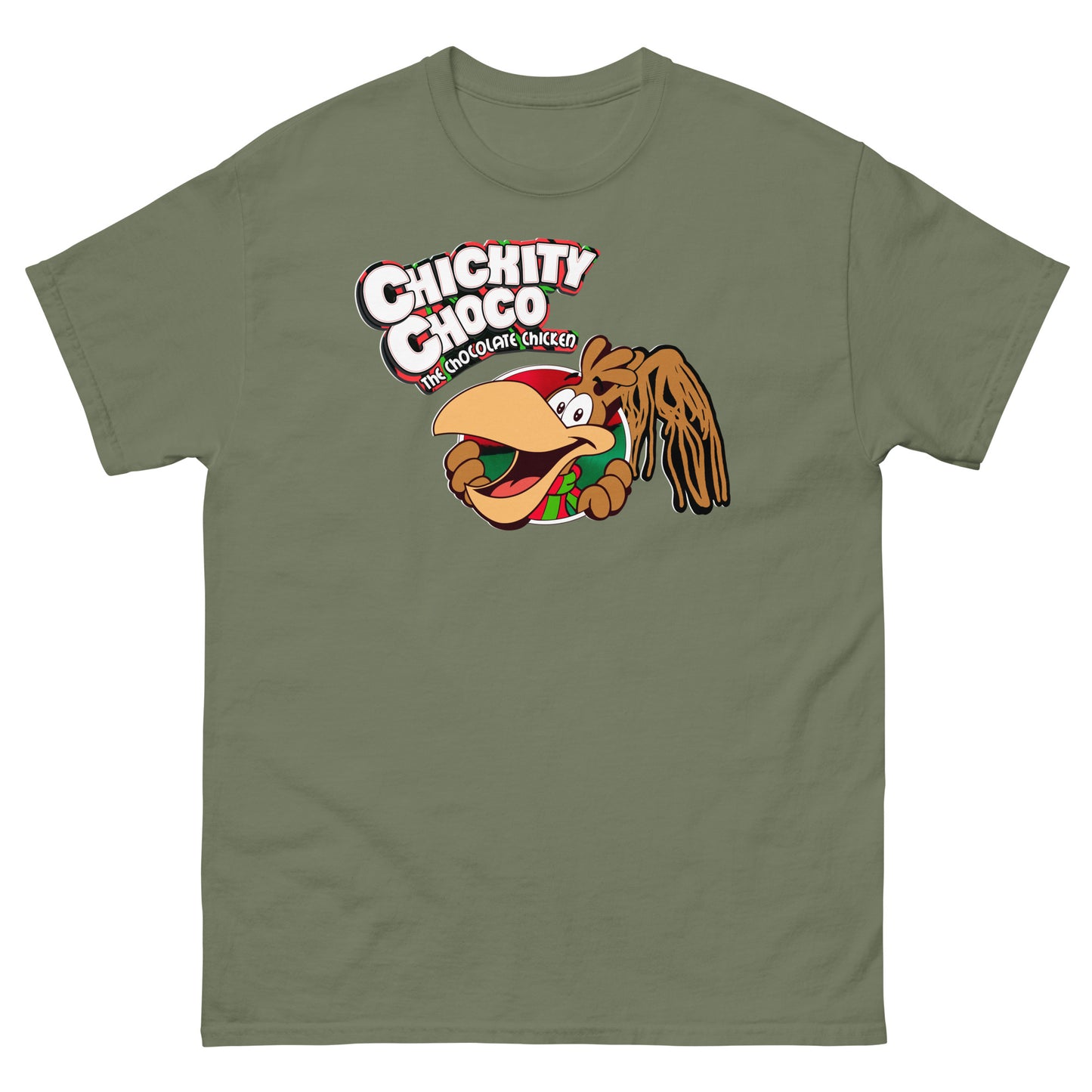 Chickity Choco the Chocolate Chicken | Hip-Hop Scenario Tribute T-Shirt Unisex Classic Tee