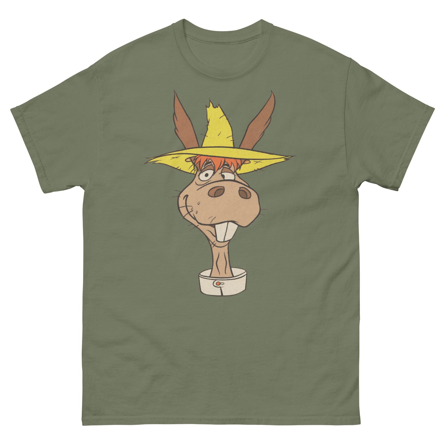Hee Haw Donkey Vintage Screenprint Country Music Mascot Unisex Classic Tee