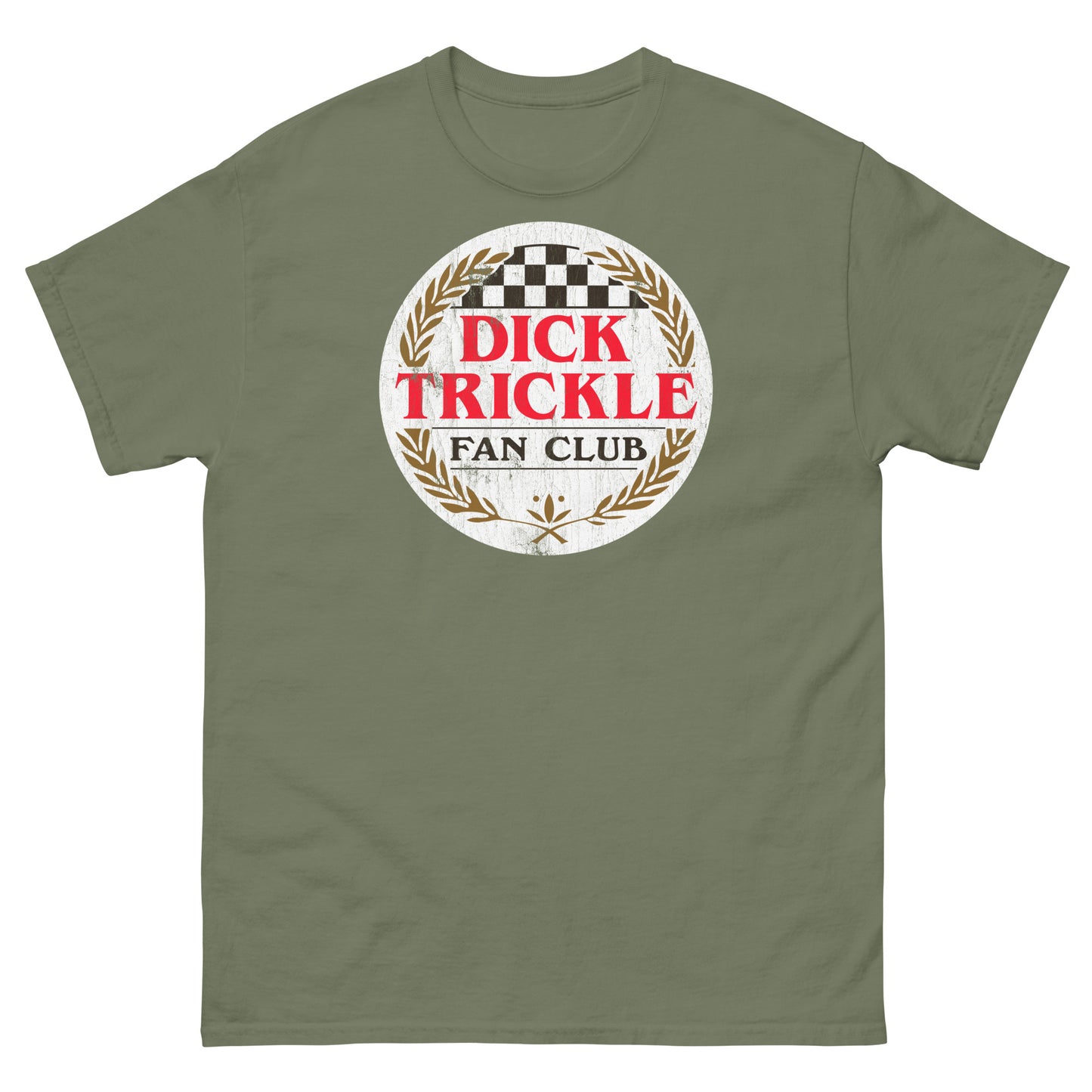 Dick Trickle Fan Club Distressed Retro Racing Unisex Classic Tee