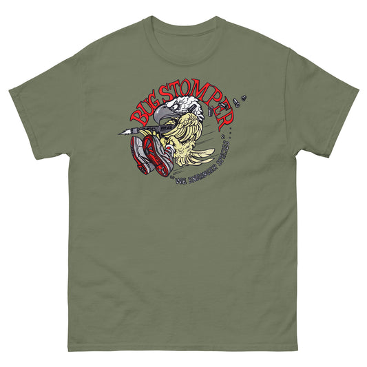 Bug Stomper Eagle "We Endanger Species" Cosplay Unisex Classic Tee