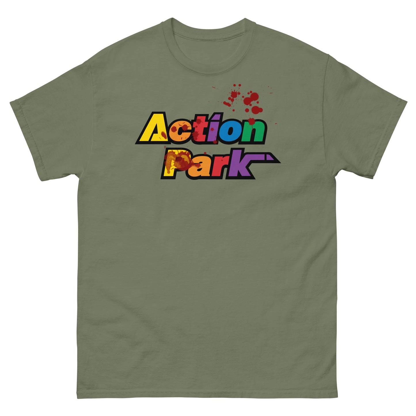 Mountain Creek Bloody Theme Park Logo Retro Nostalgia Tee