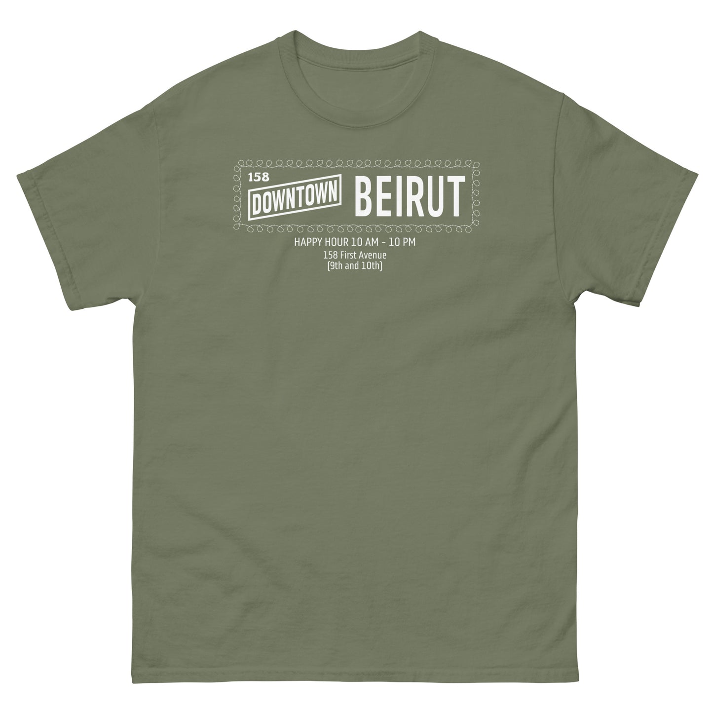 Downtown Beirut NYC Dive Bar Unisex Classic Tee